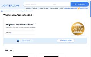 Wagner Law Associates website