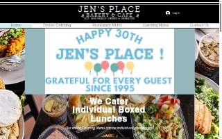 Jens' Restaurant website