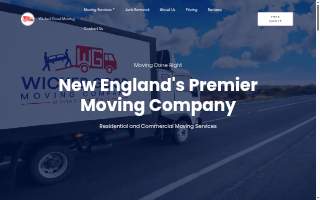 Wicked Good Moving Company website