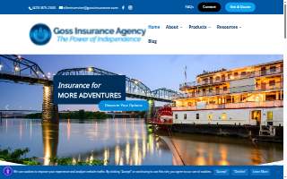 Goss & McLain Insurance Agency, Inc. website