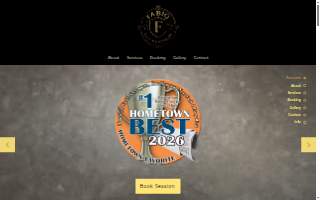 Fabio Barbershop website