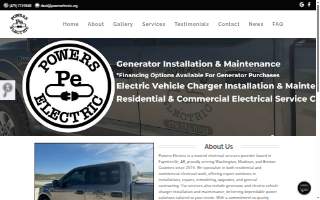 Powers Electric website