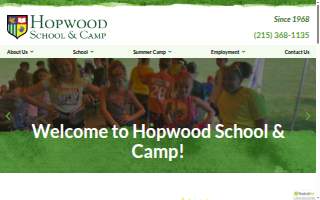 Hopwood Plumbing website