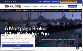 Milestone Mortgage Solutions, LLC website