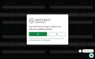 Nature's Remedy website