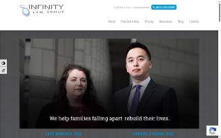 Infinity Law Group website