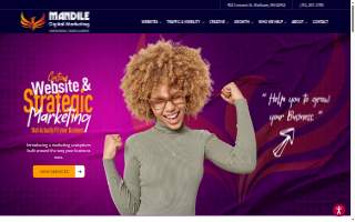 Mandile Digital Marketing of Needham website