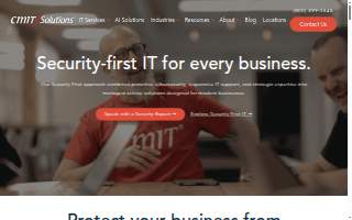CMIT Solutions of Wilmington website