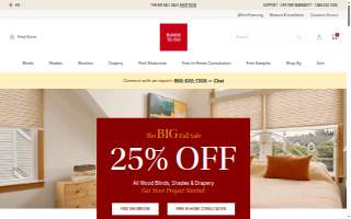 Blinds To Go website
