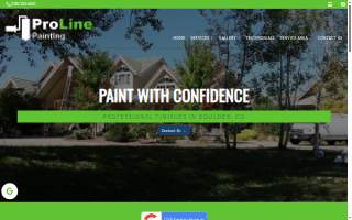 Proline Painting Services Inc website