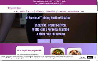 Focused Gainz/Fuel- Personal Training & Meal Prep website