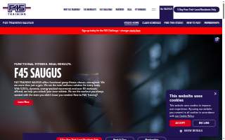 F45 Training Saugus website