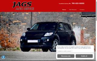Jags Auto Service website