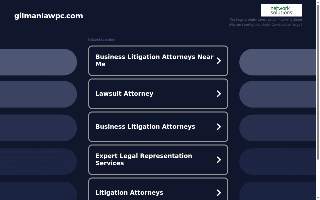 Gilman Law P.C. of South Hadley website