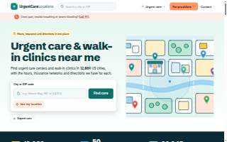 Care Urgent Care Leavenworth website