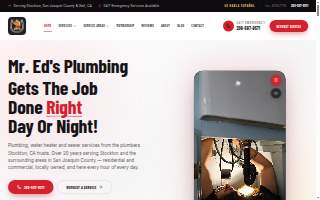 Mr. Ed's Plumbing & Rooter Service website