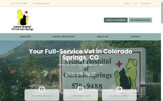 Animal Hospital of Colorado Springs website