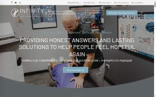 Infinity Wellness Center website