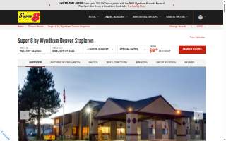 Super 8 by Wyndham Denver Stapleton website
