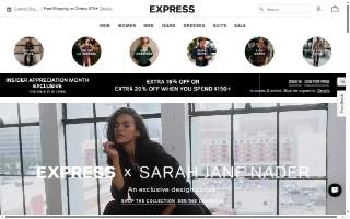 Express website