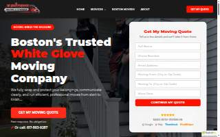 Jupiter’s Moving & Storage website