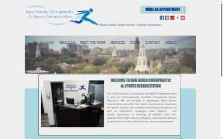 New Haven Chiropractic & Sports Rehabilitation website