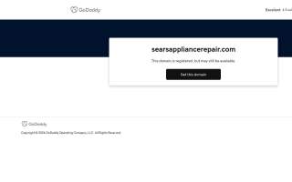 Sears Appliance Repair of Allen Park website
