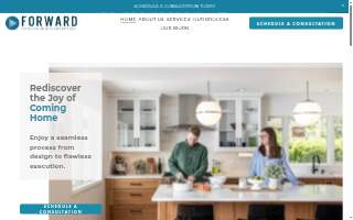 Forward Design Build Remodel website