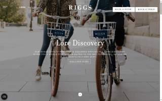 Café Riggs website