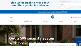 ADT Security Services of Mobile website