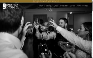 Jamestown Catering of Wilmington website