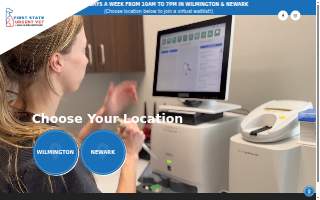 First State Urgent Vet website
