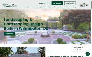 First Class Lawncare LLC website