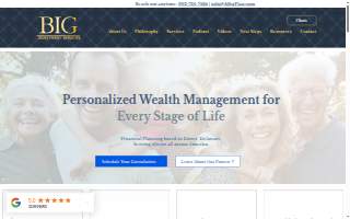 B.I.G. Investment Services website