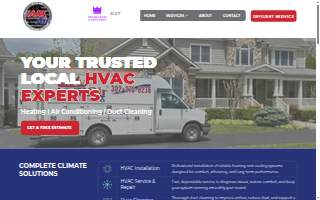 JAM Air, LLC HVAC & Duct Cleaning website