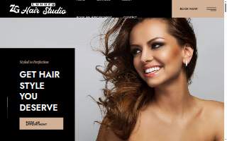 Z&G Luxury Hair Studio website
