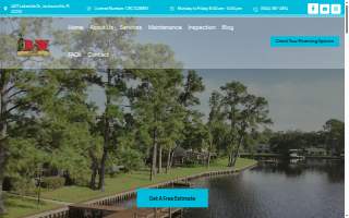 B & W Marine Construction website