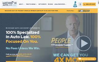 Michigan Auto Law - Auto Accident Attorneys website
