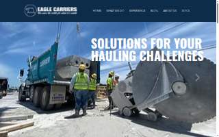 Eagle Carriers - Rock, Sand & Gravel website