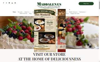 Maddalena's Catering and Banquets website