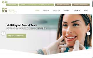 CG Dentist Orlando website