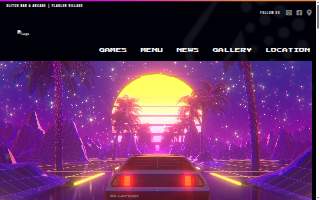 Glitch Bar website