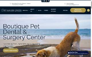 Pet Surgery Center of Fort Lauderdale website