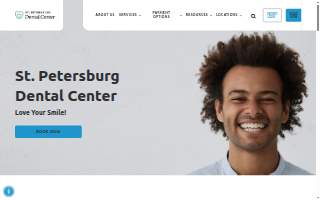 St Petersburg Dental Center website