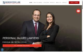 The Rubinstein Law Firm website