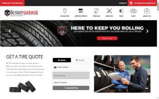 The Detroit Garage website
