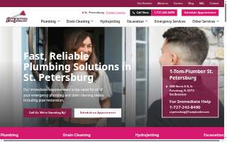 1-Tom-Plumber of St. Petersburg website