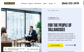 Morgan & Morgan of Tallahassee website