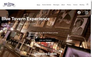 Blue Tavern website