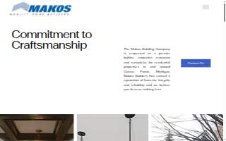 Makos Building Company website